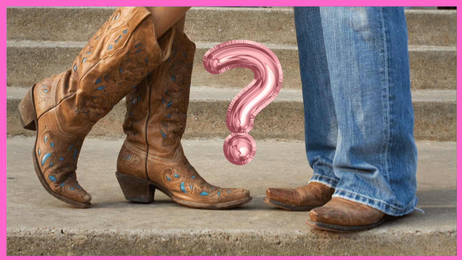 What's the Issue Between Men's & Women's Cowboy Boots?